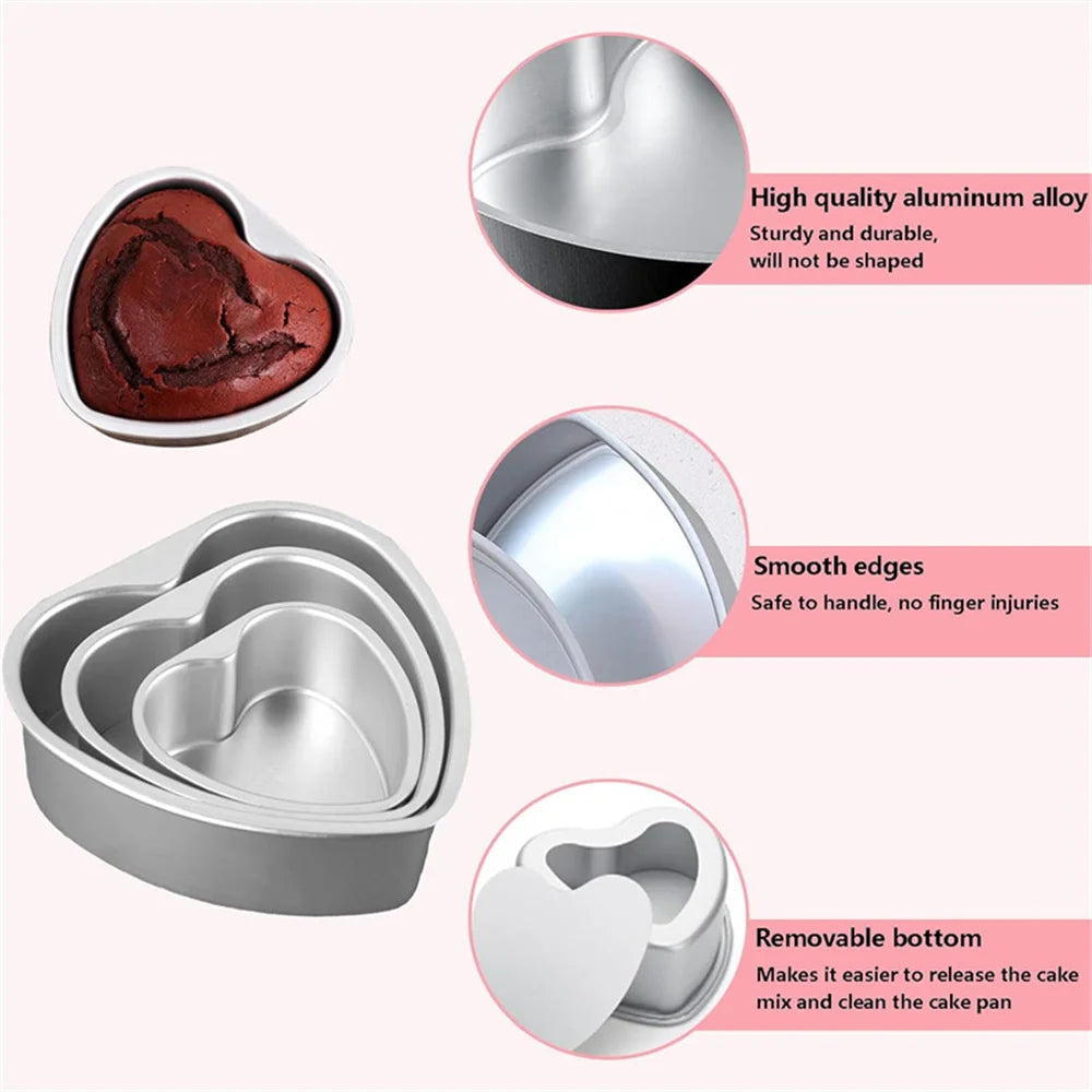 Juego de moldes HeartBake Pro