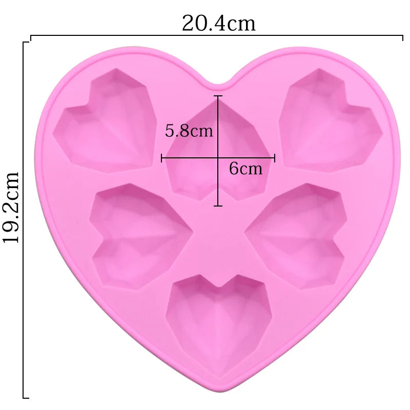 Diamond Love Silicone Mould Set