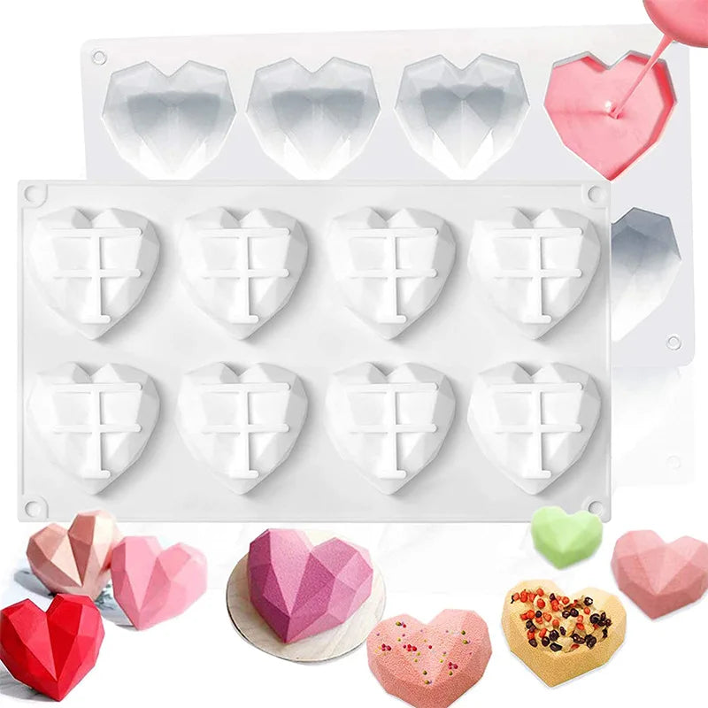 Diamond Love Silicone Mould Set