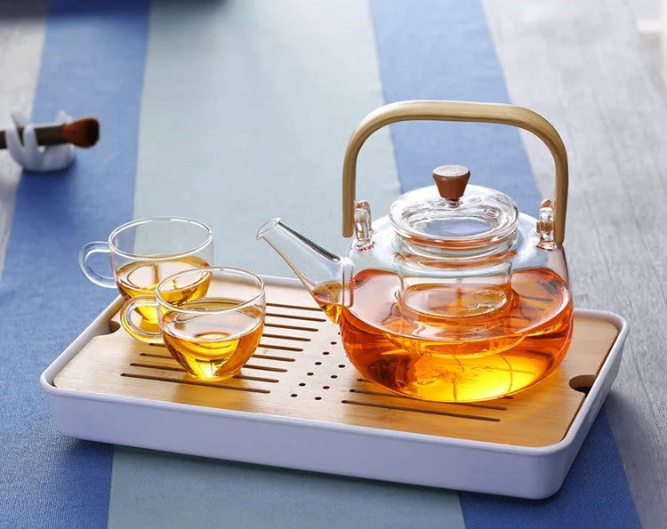 Elegant Heat-Resistant Glass Teapot