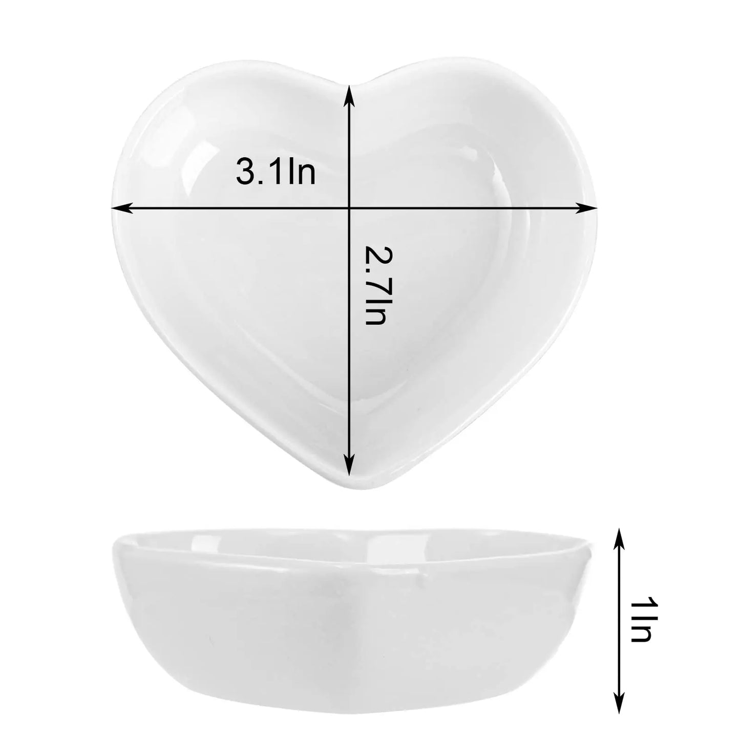 LoveDip – Heart-Shaped Condiment Bowl