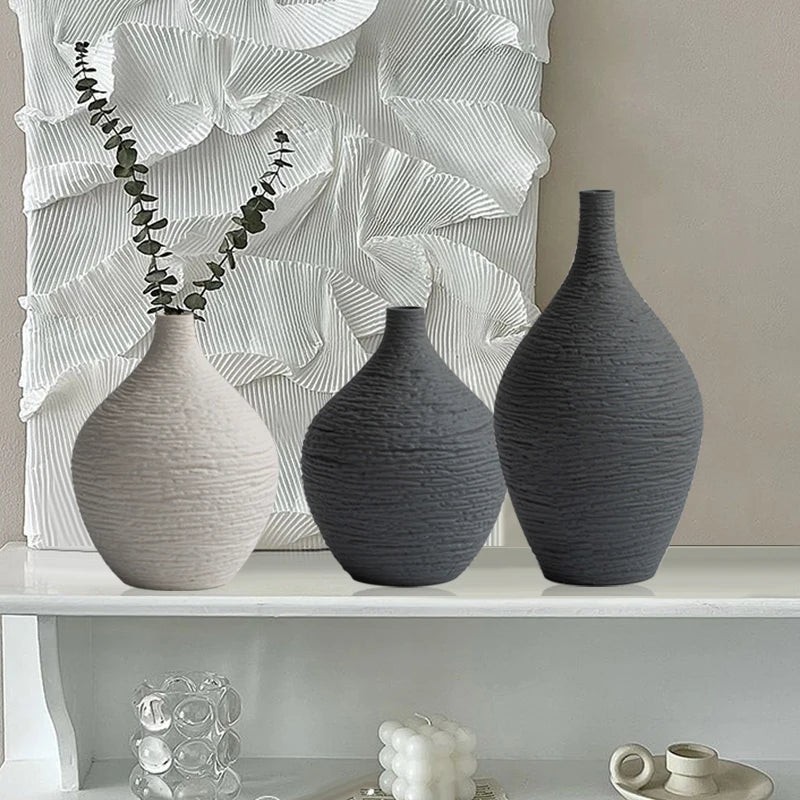 Nordic Elegance Ceramic Vase