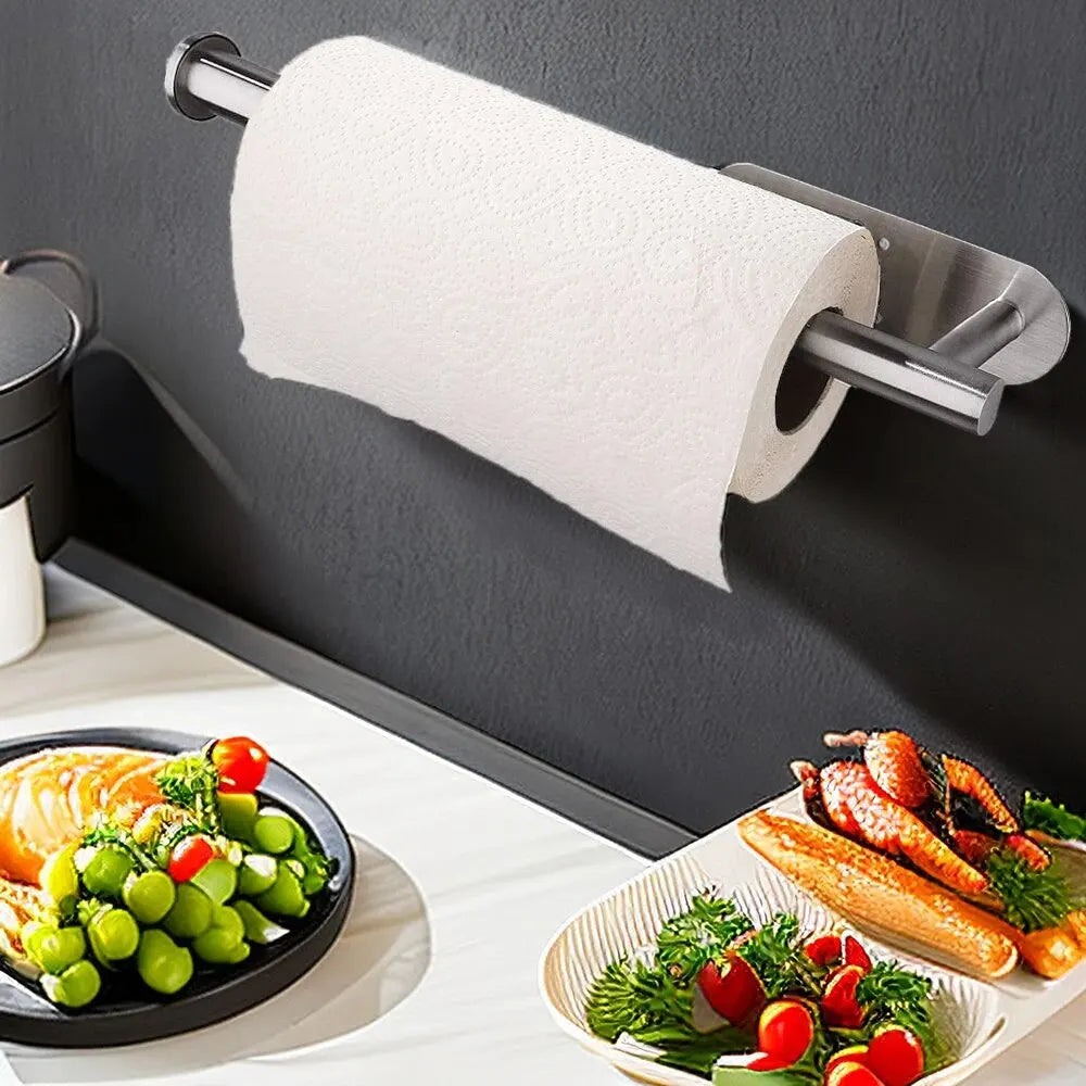 Premium Stainless Steel Paper Towel Holder