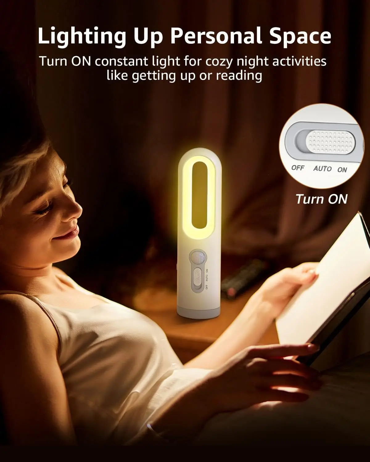 GlowGuide Motion Sensor Flashlight