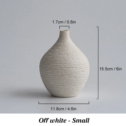 Nordic Elegance Ceramic Vase