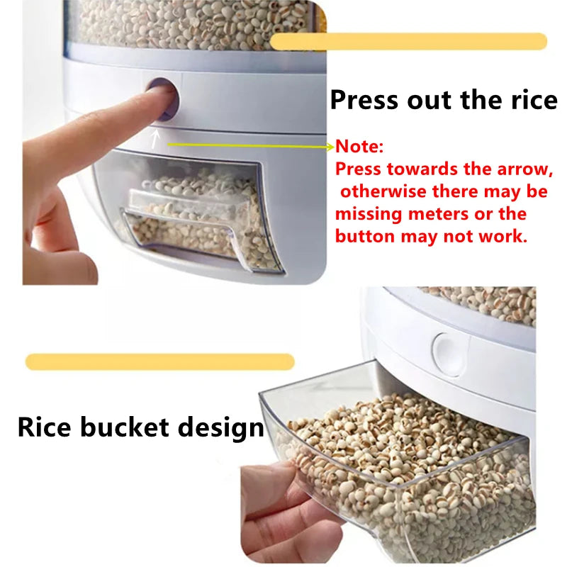 FreshLock Rotating Grain Dispenser