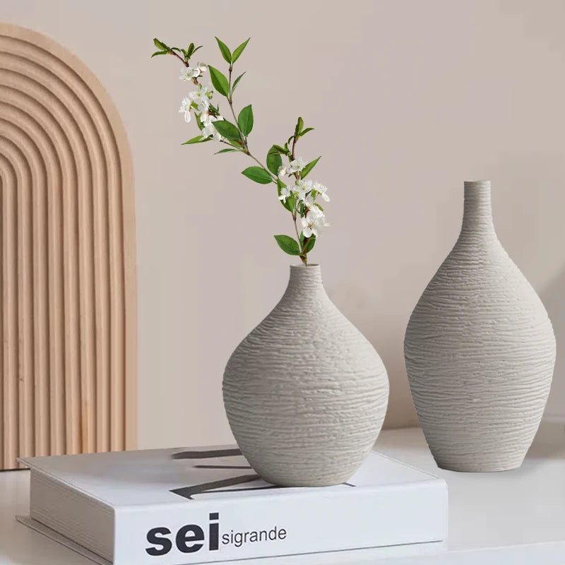 Nordic Elegance Ceramic Vase