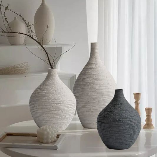 Nordic Elegance Ceramic Vase