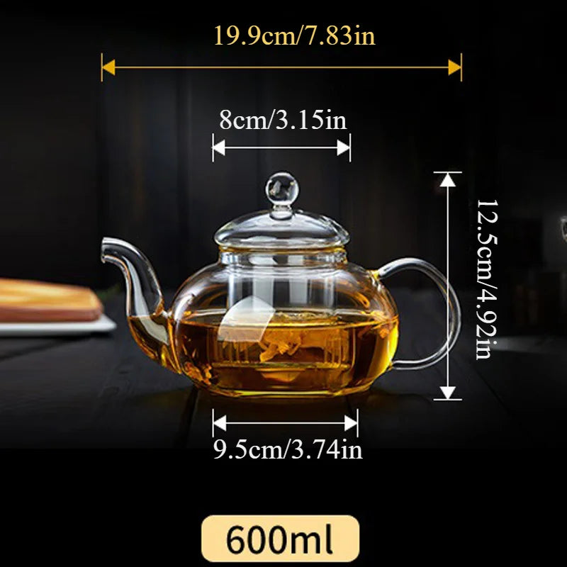 Crystal Harmony Tea Kettle Set