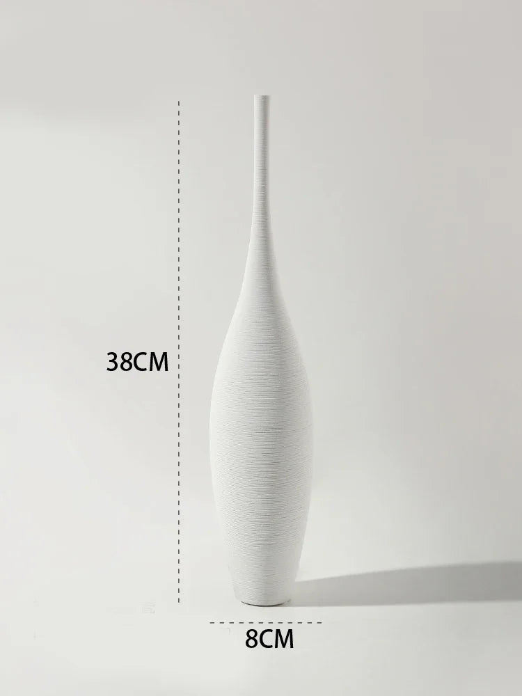 Zen Elegance – Handcrafted Minimalist Art Vase