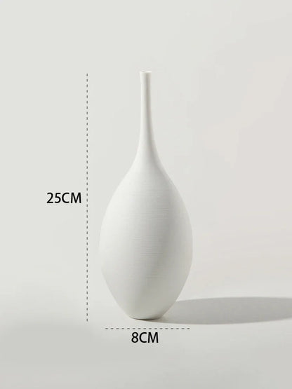 Zen Elegance – Handcrafted Minimalist Art Vase