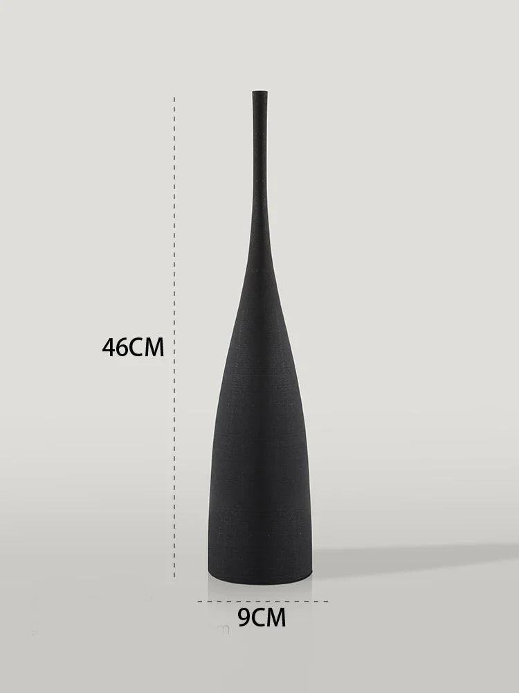 Zen Elegance – Handcrafted Minimalist Art Vase