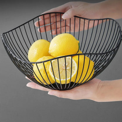 Panier à fruits élégant en fil métallique – Rangement polyvalent