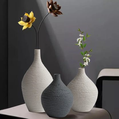 Nordic Elegance Ceramic Vase