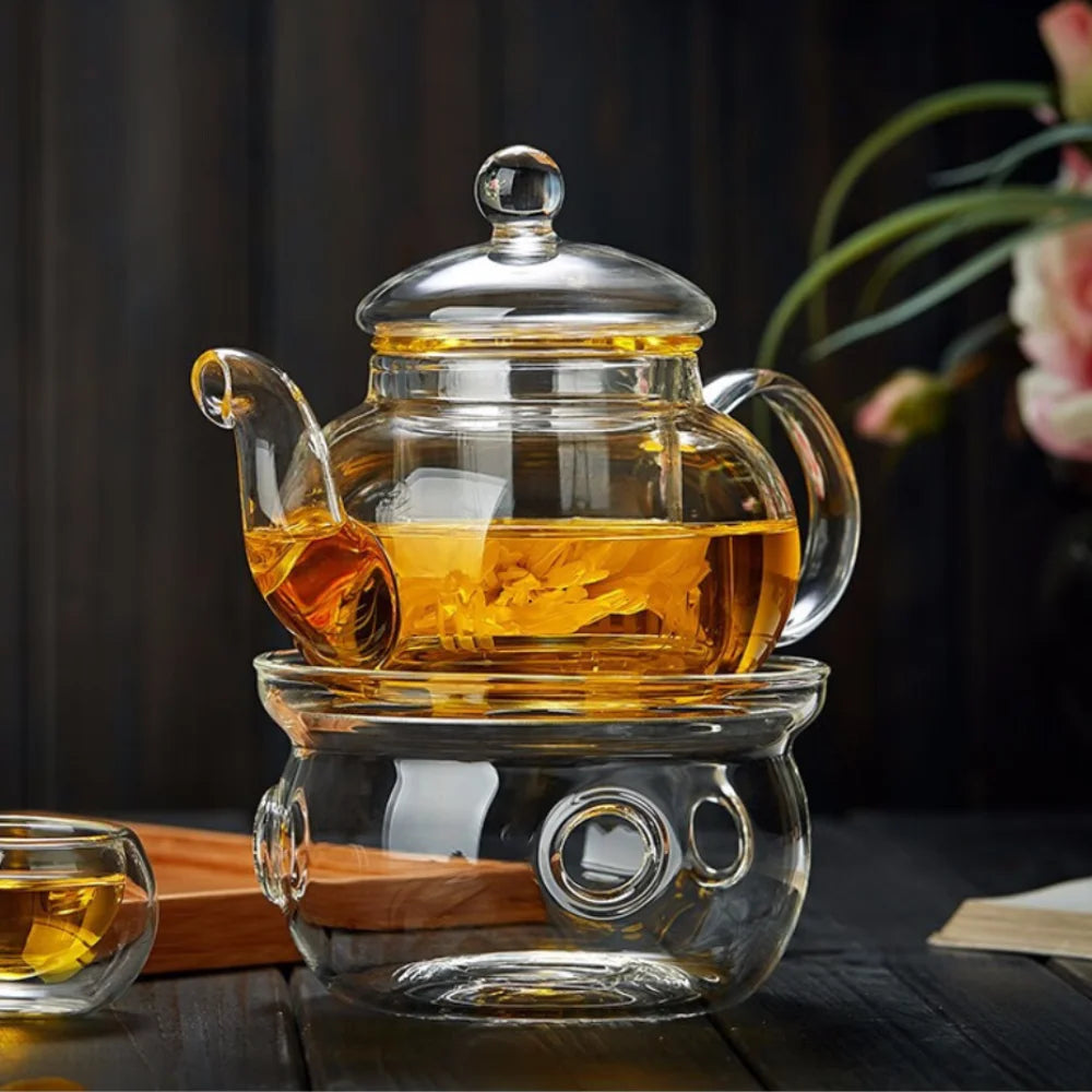 Crystal Harmony Tea Kettle Set