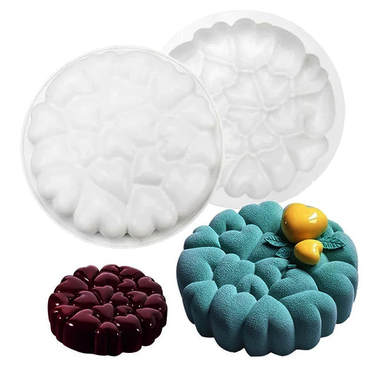 Newest Heart Silicone Baking Mold – Perfect for Elegant Desserts