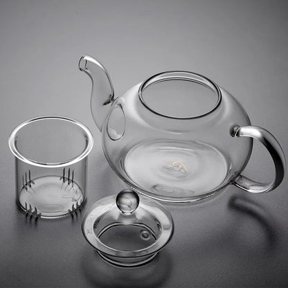 Crystal Harmony Tea Kettle Set